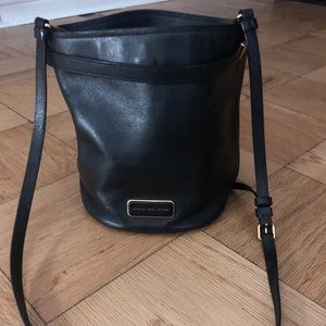 Marc Jacobs Black Leather Bucket bag
